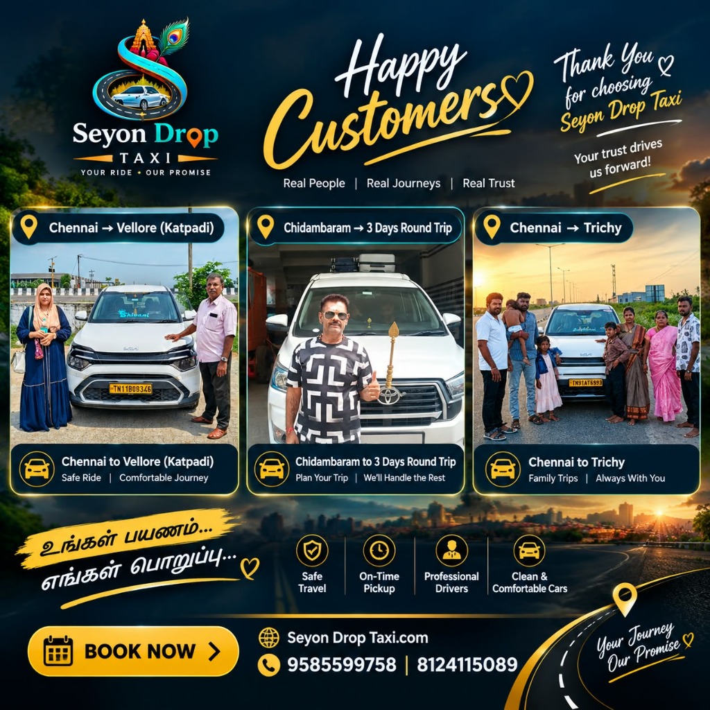 Seyon Drop Taxi Happy Customers - Real People, Real Journeys